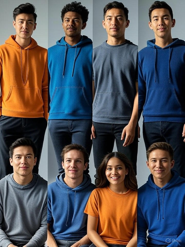 Example on-model variation pack